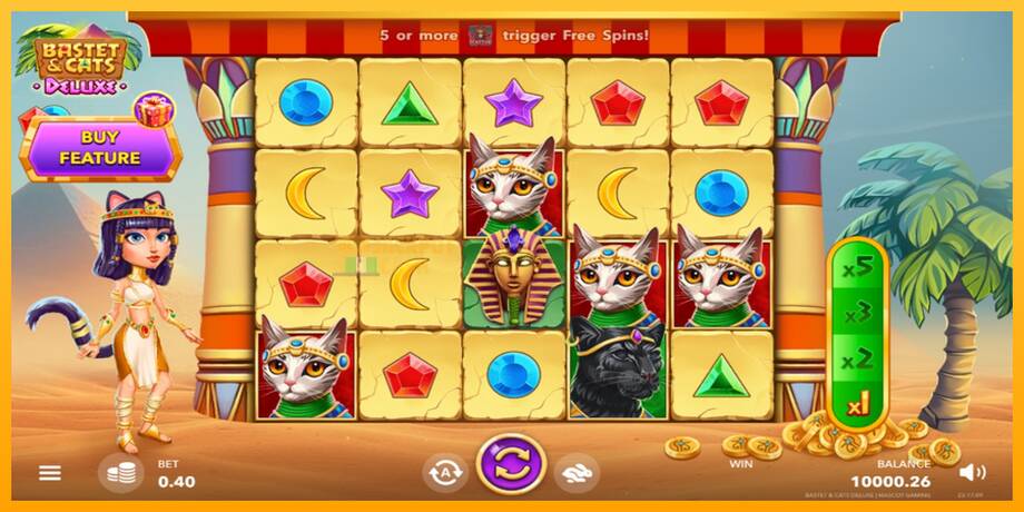 Bastet & Cats Deluxe машина за игри за пари, слика 2