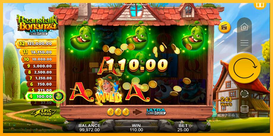 Beanstalk Bonanza машина за игри за пари, слика 4