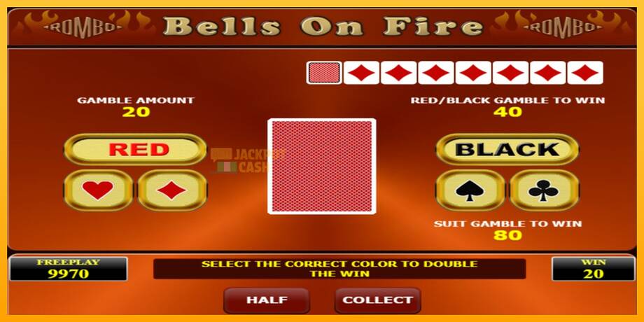 Bells on Fire Rombo машина за игри за пари, слика 3