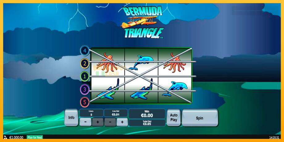 Bermuda Triangle машина за игри за пари, слика 1