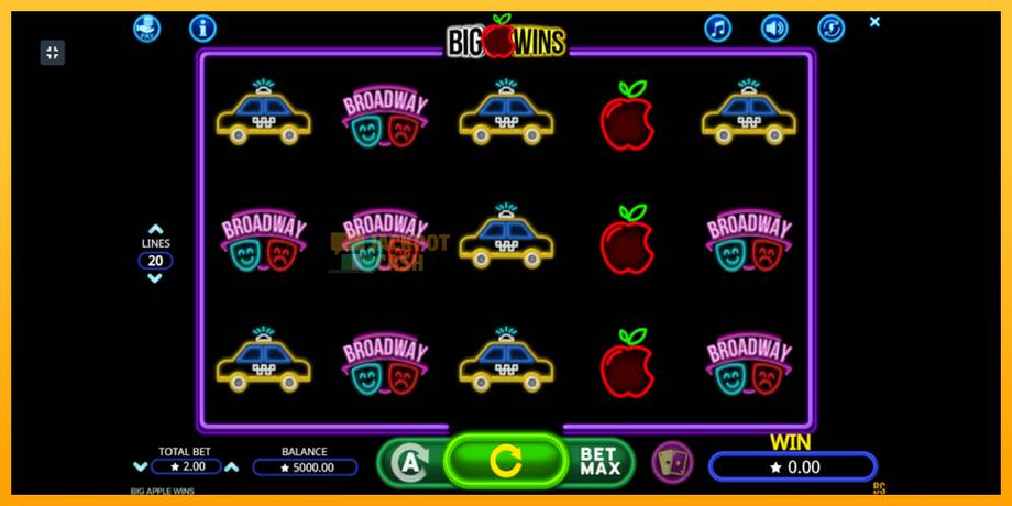 Big Apple Wins машина за игри за пари, слика 1