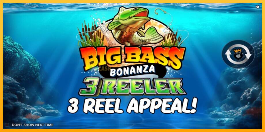 Big Bass Bonanza 3 Reeler машина за игри за пари, слика 1