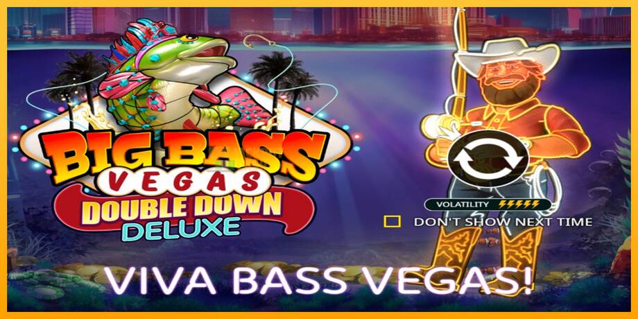 Big Bass Vegas Double Down Deluxe машина за игри за пари, слика 1