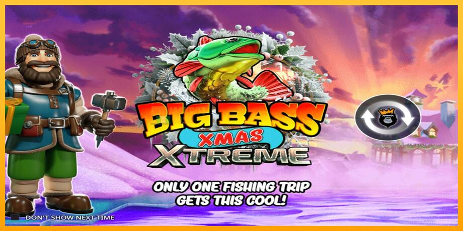 Big Bass Xmas Xtreme машина за игри за пари, слика 1