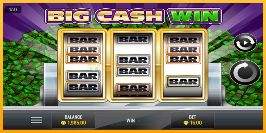 Big Cash Win машина за игри за пари, слика 1