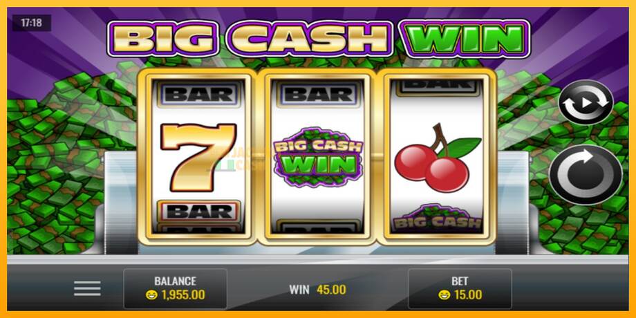 Big Cash Win машина за игри за пари, слика 3