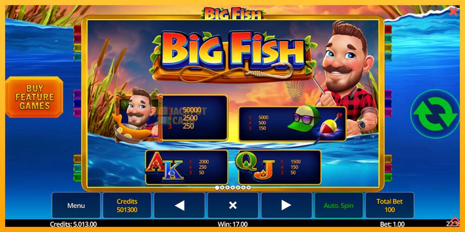 Big Fish машина за игри за пари, слика 5