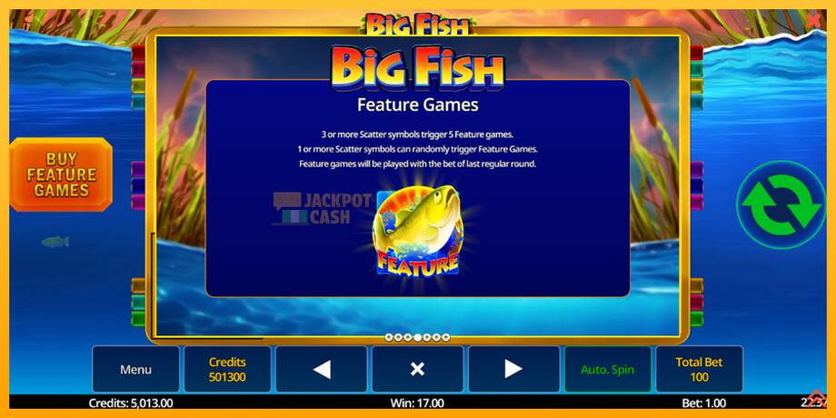 Big Fish машина за игри за пари, слика 7