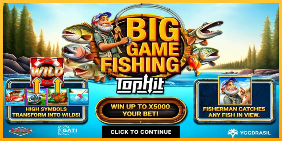 Big Game Fishing машина за игри за пари, слика 1