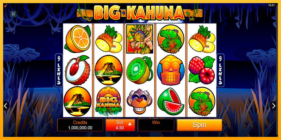 Big Kahuna машина за игри за пари, слика 1