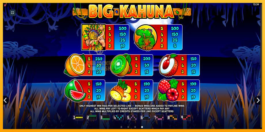 Big Kahuna машина за игри за пари, слика 7