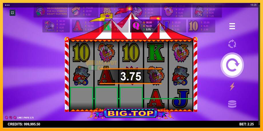 Big Top машина за игри за пари, слика 2