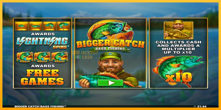 Bigger Catch Bass Fishing машина за игри за пари, слика 1