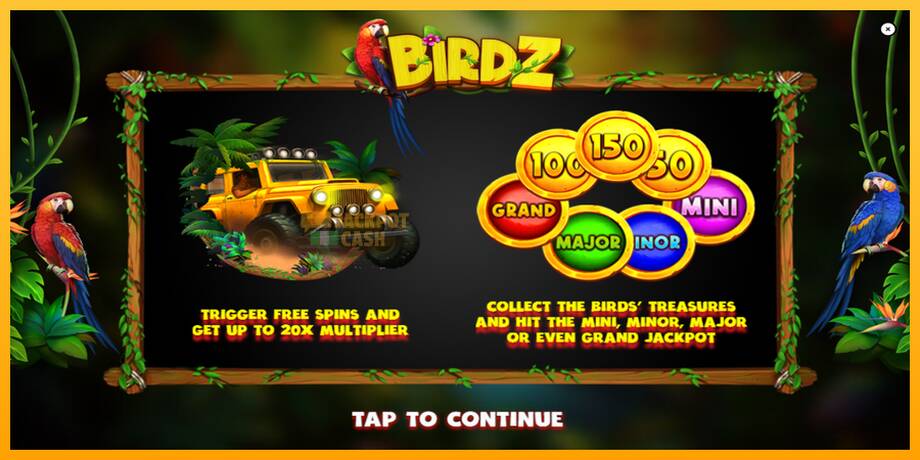 BIRDZ машина за игри за пари, слика 1