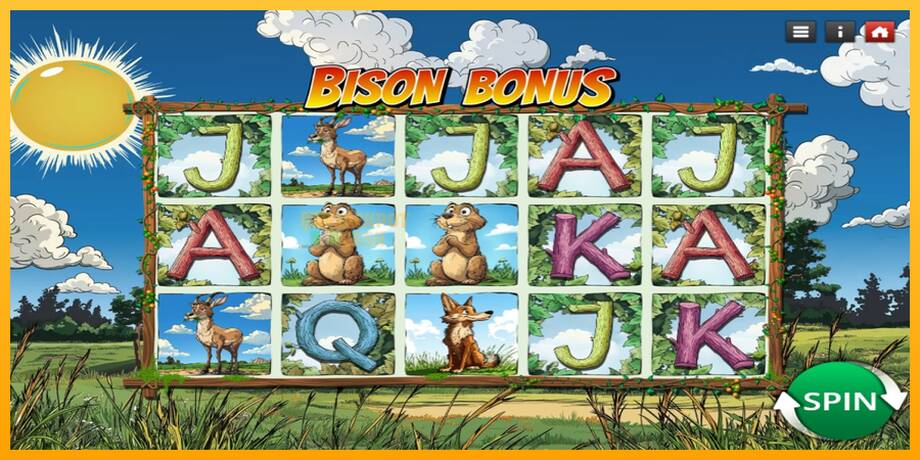 Bison Bonus машина за игри за пари, слика 1