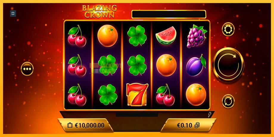 Blazing Crown машина за игри за пари, слика 1