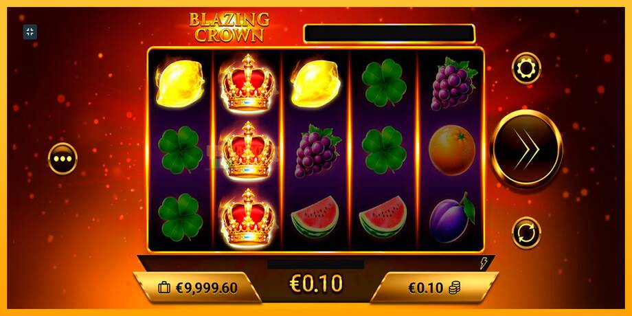 Blazing Crown машина за игри за пари, слика 2