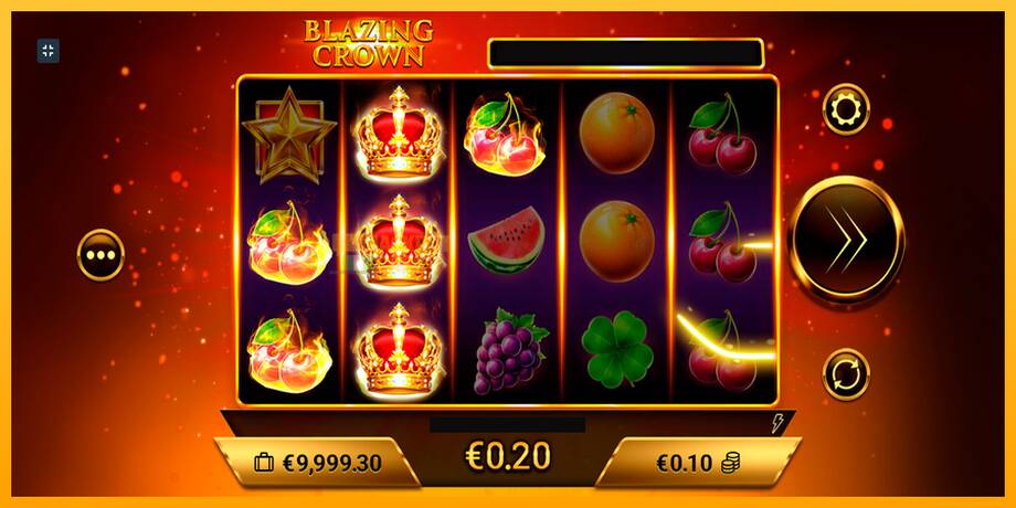 Blazing Crown машина за игри за пари, слика 4