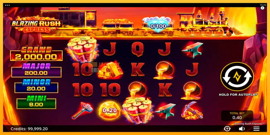 Blazing Rush Express машина за игри за пари, слика 2