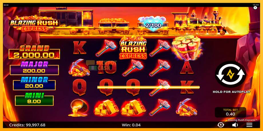 Blazing Rush Express машина за игри за пари, слика 4