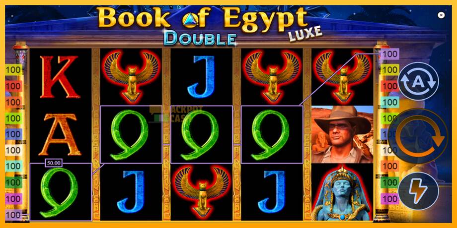 Book of Egypt Double Luxe машина за игри за пари, слика 4