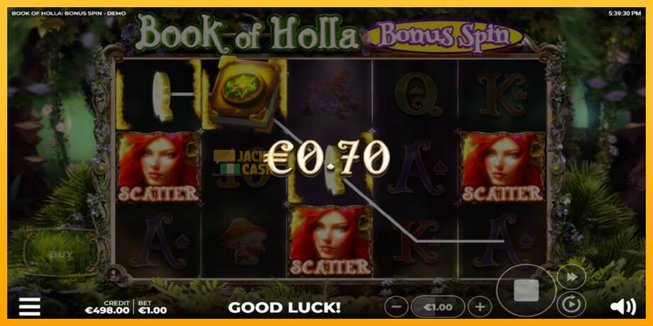 Book of Holla: Bonus Spin машина за игри за пари, слика 3