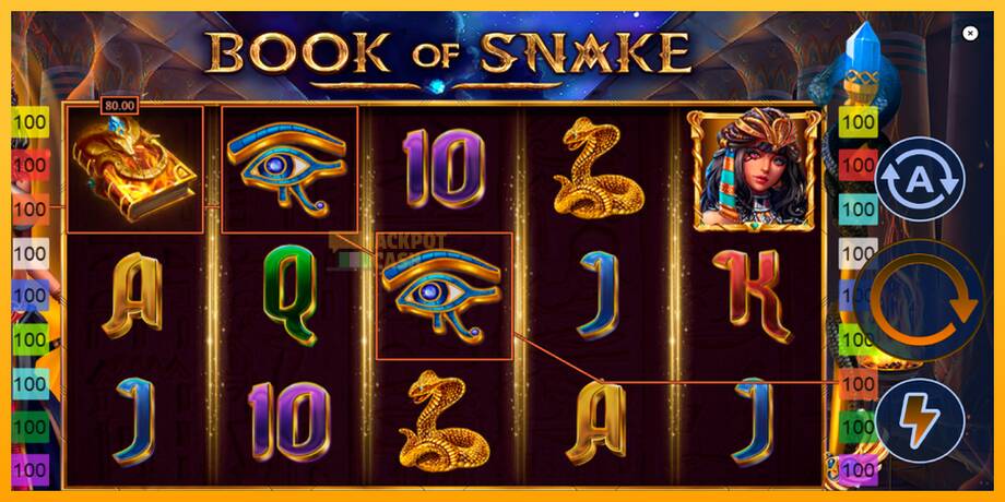 Book of Snake машина за игри за пари, слика 4