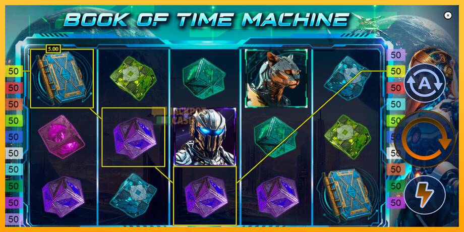 Book of Time Machine машина за игри за пари, слика 3