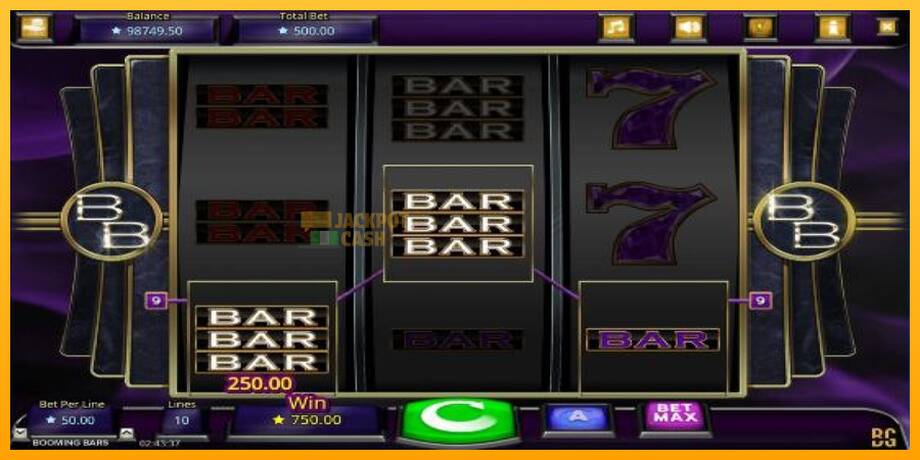 Booming Bars машина за игри за пари, слика 4