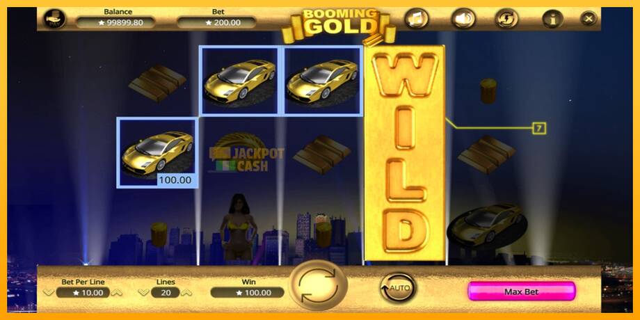 Booming Gold машина за игри за пари, слика 4