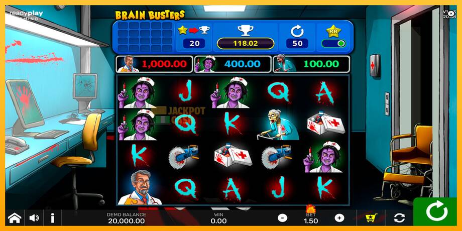 Brain Busters машина за игри за пари, слика 1