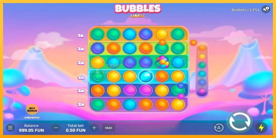 Bubbles машина за игри за пари, слика 3