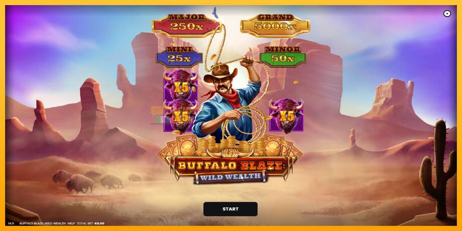 Buffalo Blaze: Wild Wealth машина за игри за пари, слика 1