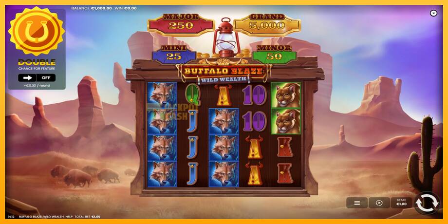 Buffalo Blaze: Wild Wealth машина за игри за пари, слика 2