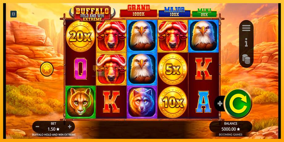 Buffalo Hold and Win Extreme машина за игри за пари, слика 1