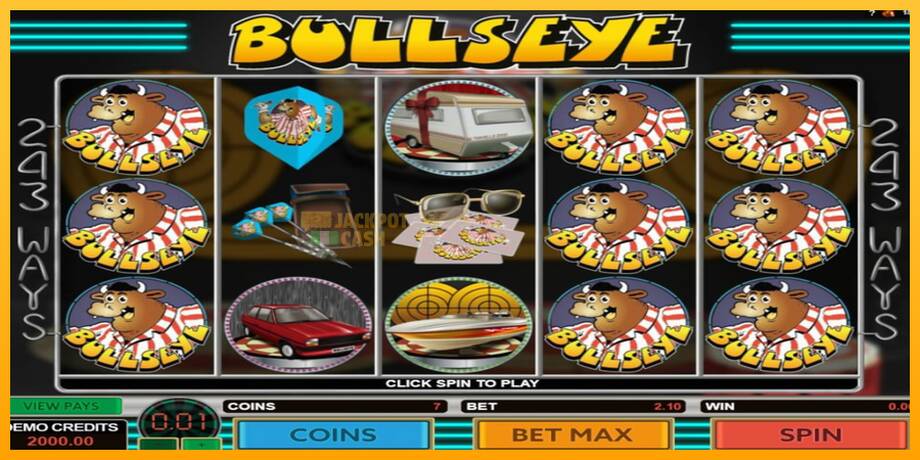 Bullseye машина за игри за пари, слика 2