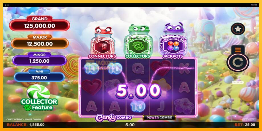 Candy Combo Power Combo машина за игри за пари, слика 4