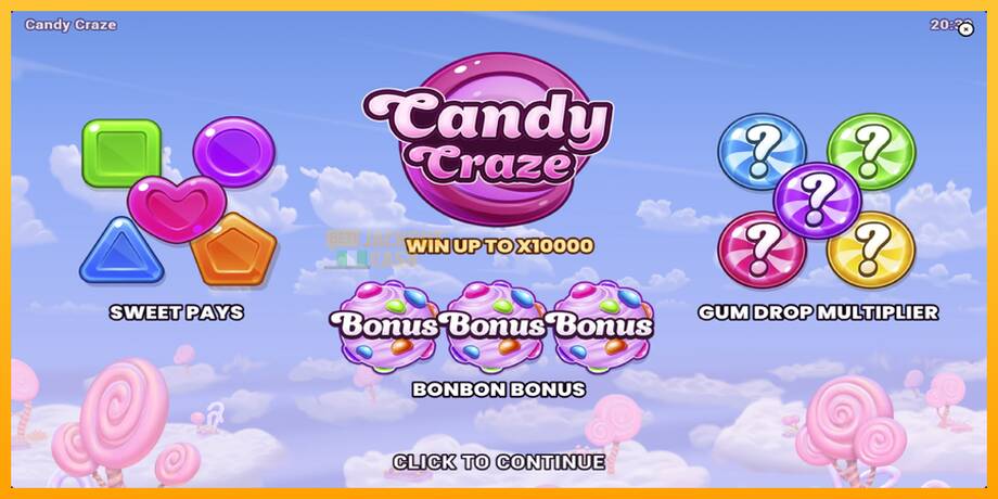 Candy Craze машина за игри за пари, слика 1