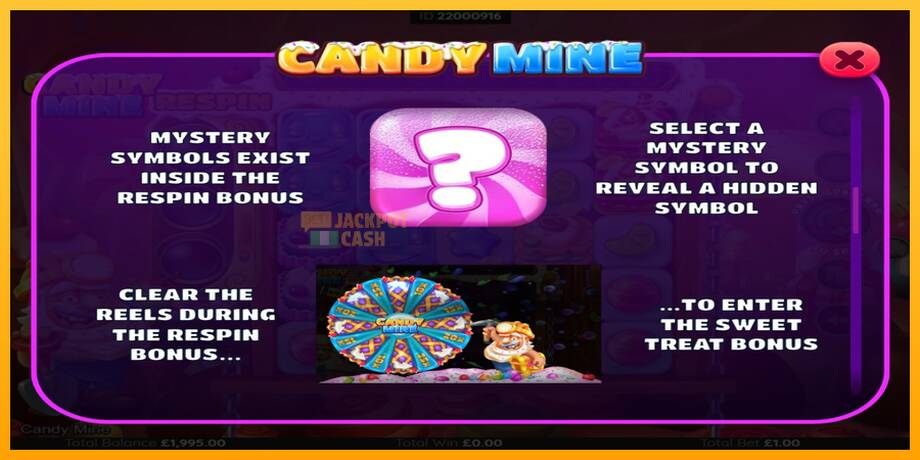 Candy Mine машина за игри за пари, слика 6