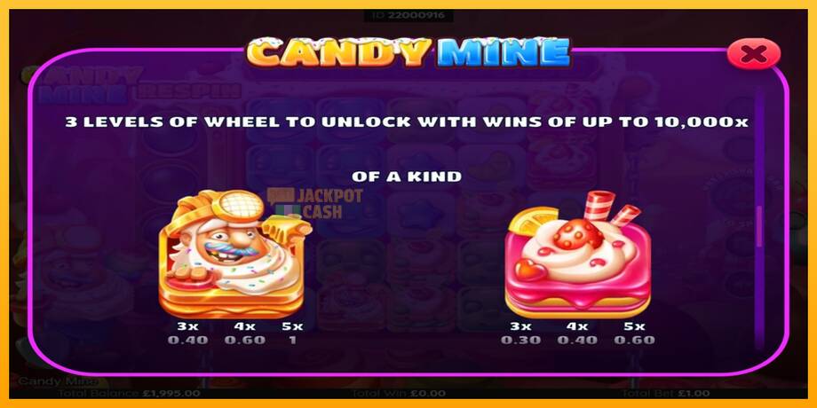 Candy Mine машина за игри за пари, слика 7