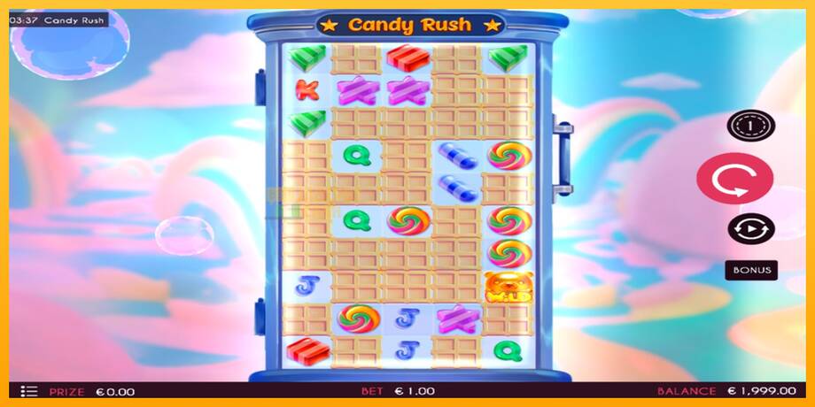 Candy Rush машина за игри за пари, слика 2