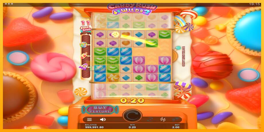 Candy Rush Wilds 2 машина за игри за пари, слика 2