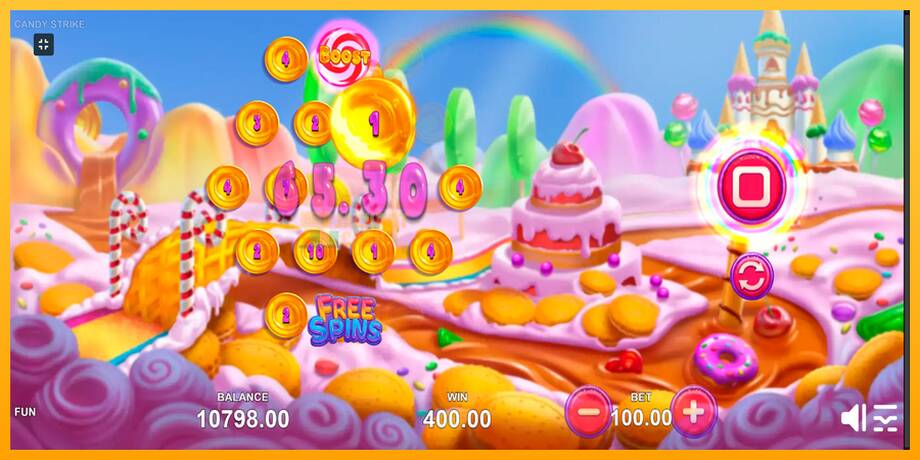 Candy Strike машина за игри за пари, слика 3