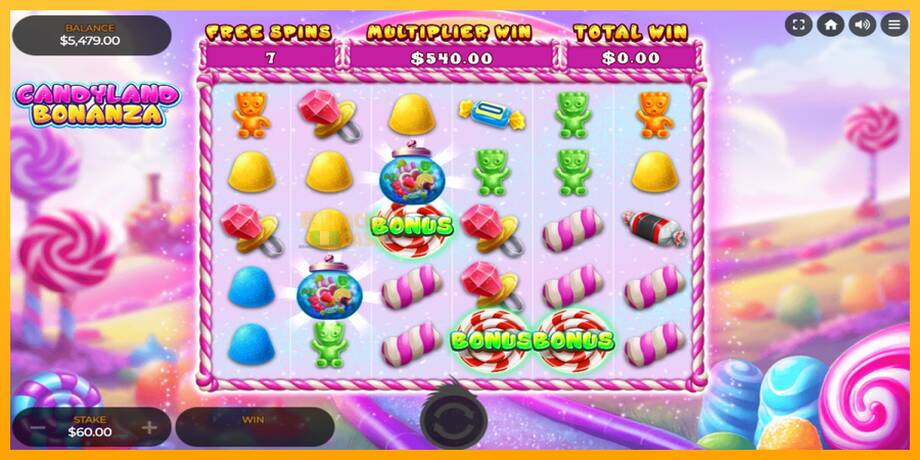 Candyland Bonanza машина за игри за пари, слика 4