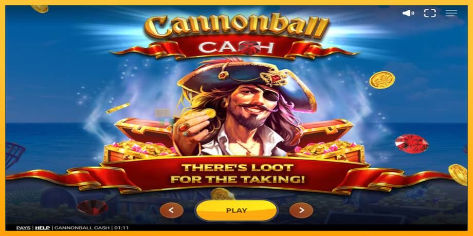 Cannonball Cash машина за игри за пари, слика 1