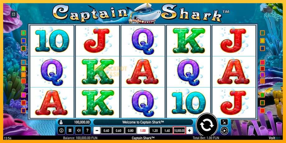 Captain Shark машина за игри за пари, слика 1