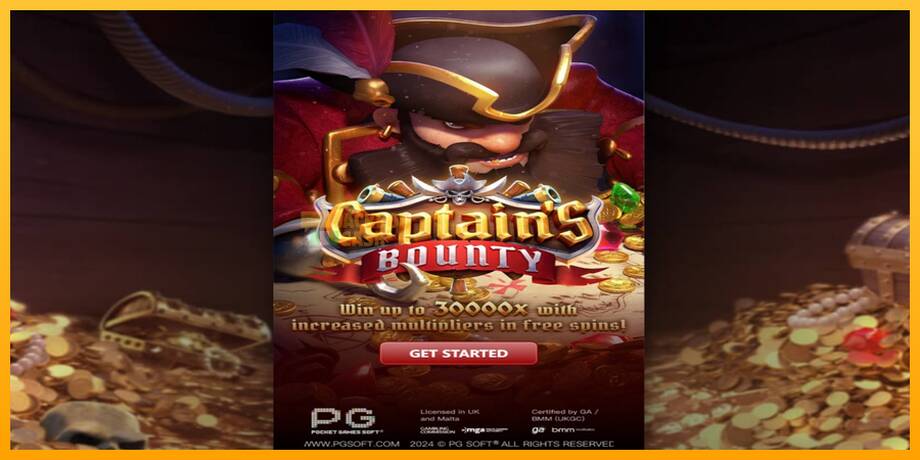 Captains Bounty машина за игри за пари, слика 1