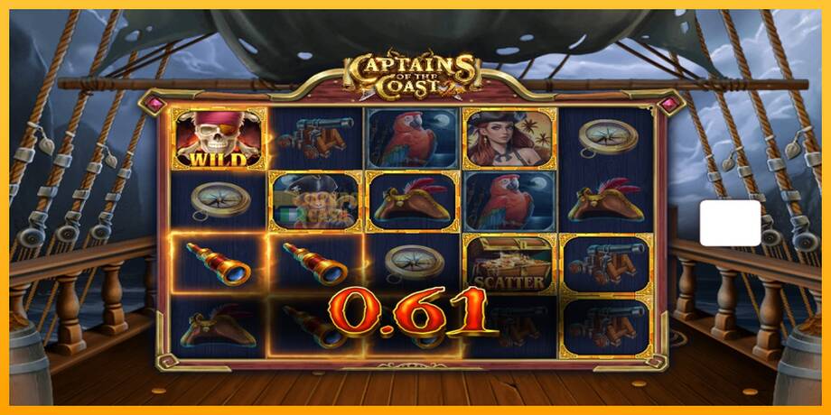 Captains of the Coast 2 машина за игри за пари, слика 2