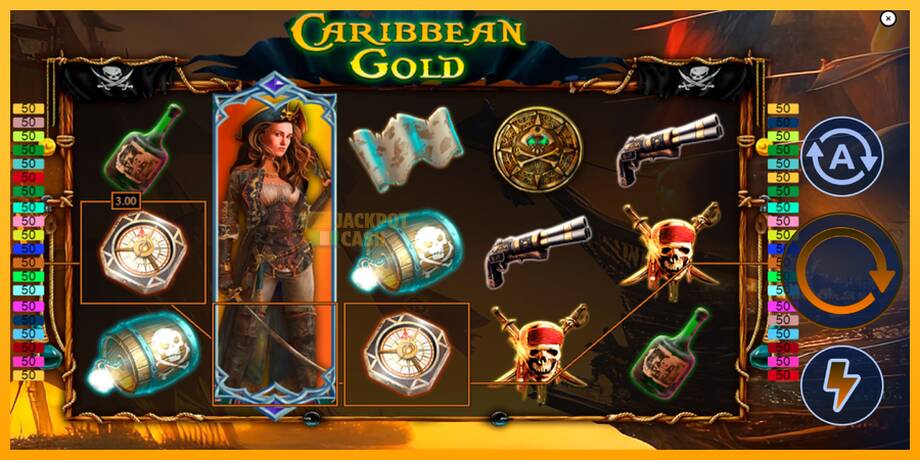 Caribbean Gold. машина за игри за пари, слика 4