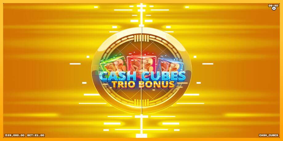 Cash Cubes: Trio Bonus машина за игри за пари, слика 1